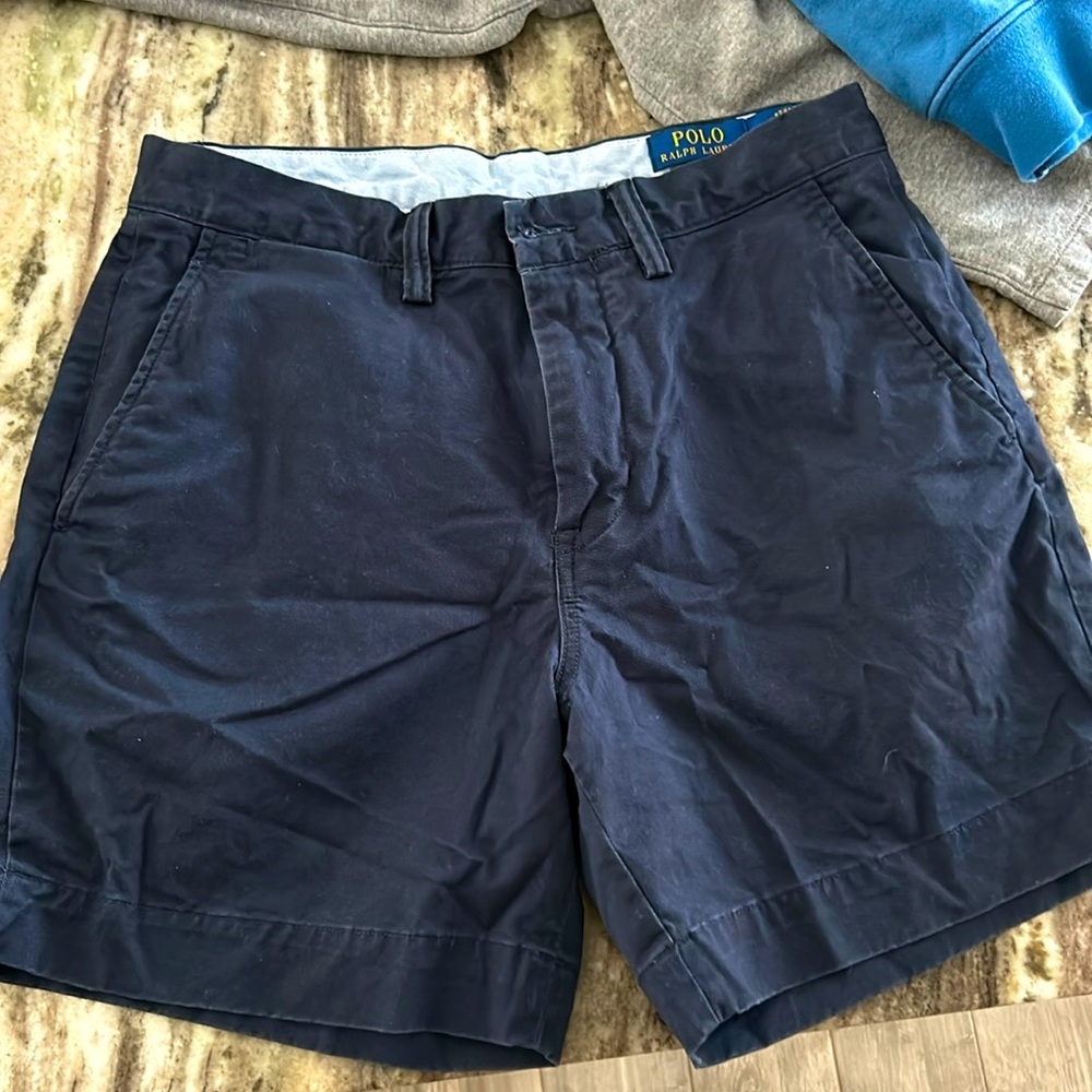 Polo navy shorts 15”